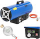Gas Construction Fan Heater Led Up To 510 M2 50000 W