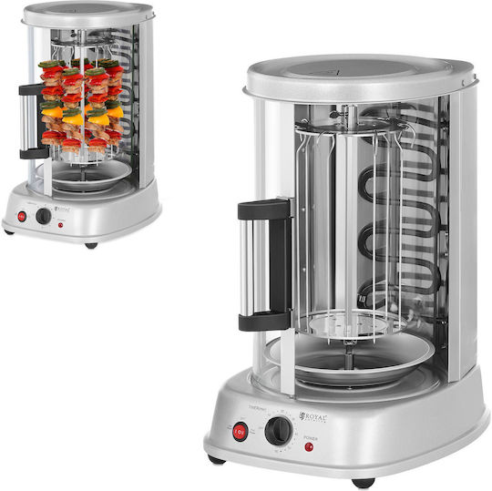 Royal Catering RCGV-1400 Настолни Вертикален шиш 1500W Неръждаема с регулируем термостат