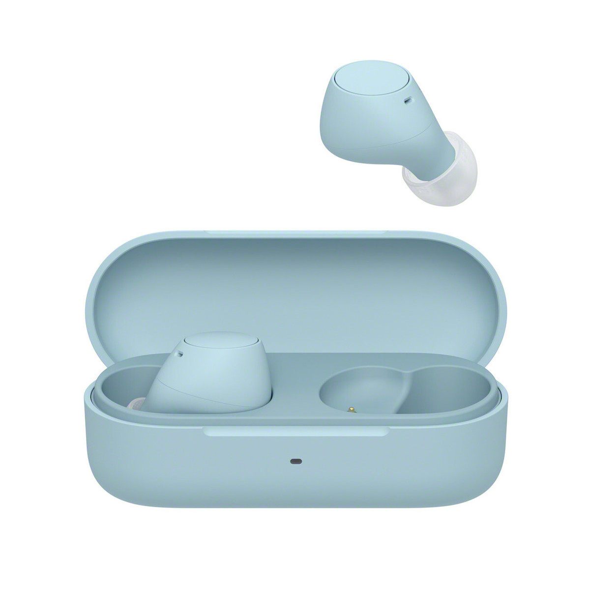 Sony WF-C510 In-ear Bluetooth Handsfree Ακουστικά με Αντοχή στον Ιδρώτα και Θήκη Φόρτισης Μπλε (SONY-WFC510-BLU)