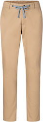 Herren Kochhosen Elastischer Bund Kordelzug Beige Synthetische Chino Modern-Stretch Herren Kochhosen Elastischer Bund Kordelzug Beige Synthetische Chino Modern-Stretch