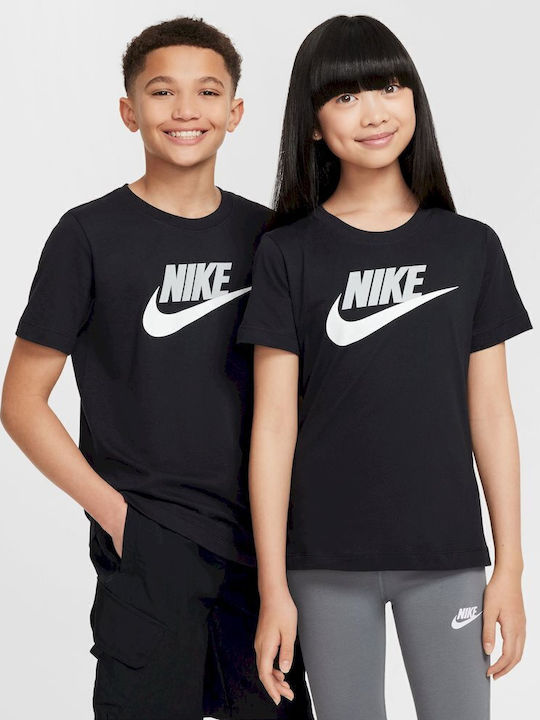 Nike Kinder-T-Shirt Schwarz FUTURA