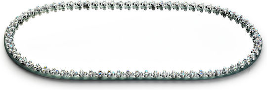 Margot Silver Decorative Tray 30x14x1cm