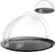Runde Buffet-Display-Schale mit Rolltop-Deckel ...