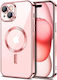 Techsuit Back Cover Pink (iPhone 16)