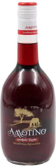 Ellinika Kellaria Oinon Wine Allotino Red Semi Sweet 500ml