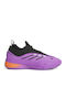 Dame 9 cu talpă joasă Pantofi de baschet Purple Burst / Core Black / Solar Red