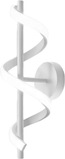 Powertech Leuchte Wand mit Integrierter LED und Neutralweißes Licht 13x17x13cm