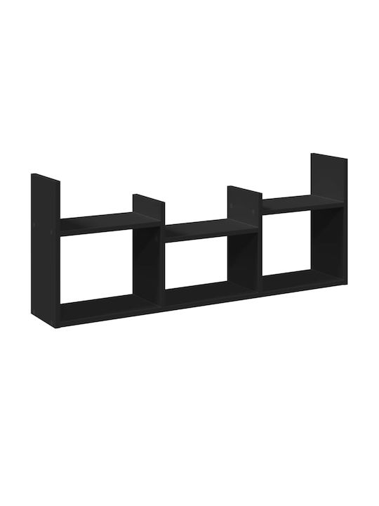 Shelf Wall Black 100x18x40cm