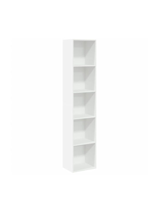 Bookcase White 40x30x189cm