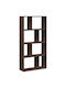 Bookcase Brown Oak 60x20x120cm