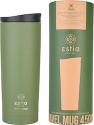 Estia Glass Thermos Stainless Steel Forest Spirit 500ml