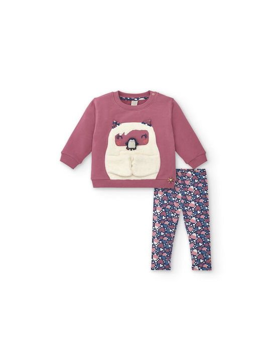 Tuc Tuc Kids Sweatpants Set Pink 11379383