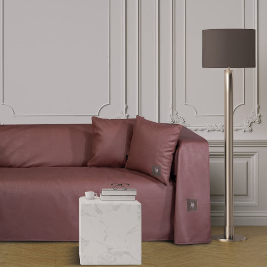 Greenwich Polo Club 3928 Three-Seater Sofa Throw P180xW300cm Light Pomegranate