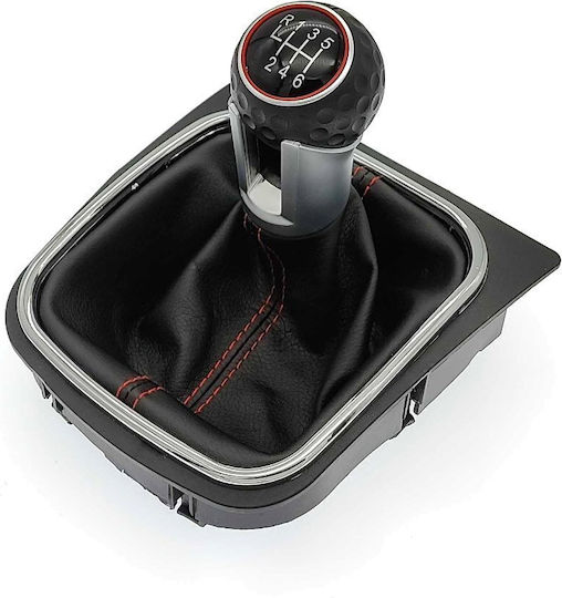GRP Shift Knob with Bubble for Volkswagen Golf / Jetta / Bora 2003 2008 Red