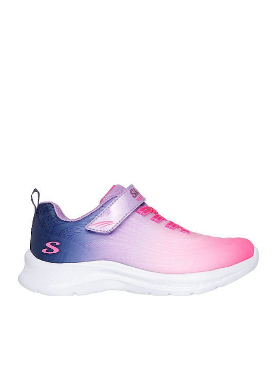 Rush Runner Αδιάβροχα Αθλητικά Παιδικά Παπούτσια Running με Σκρατς Μωβ