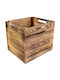 Creative Deco Wooden Burned Box Suitable Kallax Shelves 33x37x33cm Box Handles Natural Organizer Box Diy Gift Decoration Documents Tools Toys