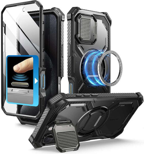 i-Blason Armorbox 360 Full Cover Πλαστικό Μαύρο (iPhone 16 Pro)