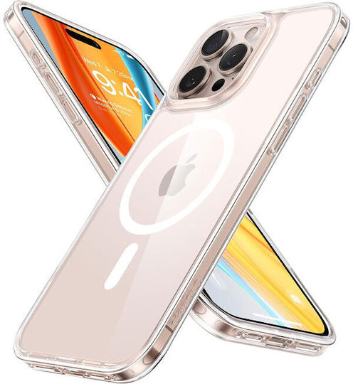 Torras Задна корица Силикон Прозрачен (iPhone 16 Pro)