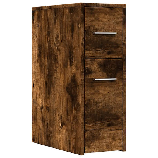 vidaXL Ντουλάπι Μπάνιου 22x44x61.5cm Δρυς