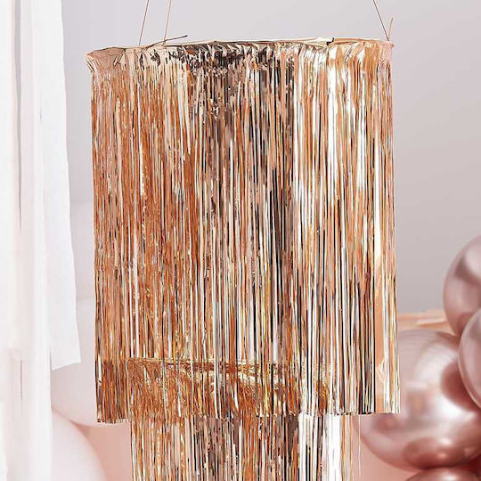 Ginger Ray Hängendes Ornament für Party in Rose Gold Farbe 1Stück