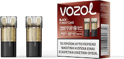 Vozol Pods 2τμχ σε Μαύρο χρώμα 2ml