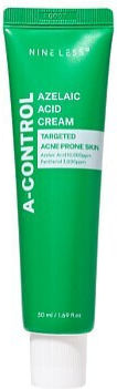 Nine Less A-Control Azelaic Acid Light Ενυδατική Κρέμα Προσώπου κατά της Ακμής με Έκκριμα Σαλιγκαριού & Centella Asiatica 50ml