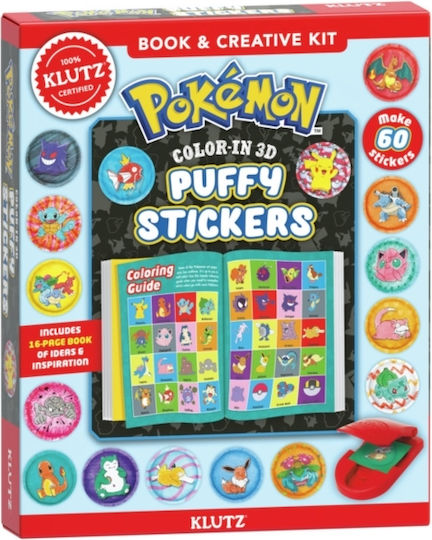 Pokemon Ausmalen 3D Puffy Sticker - Scholastic US - Buch