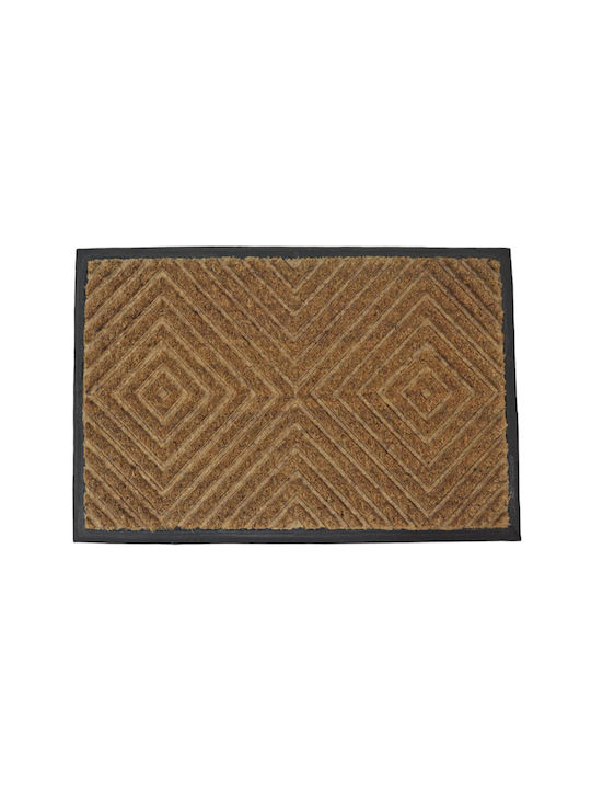 Ankor Entrance Mat Carpet with Anti-slip Backing Beige 40x60cm