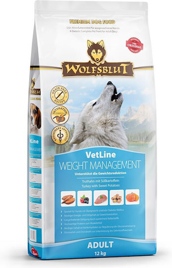 Wolfsblut 12kg Hrană Uscată pentru Câini cu Curcan