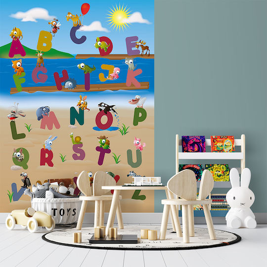 Walltastic Kinder Tapete Αγγλικό Αλφάβητο B182xH254cm