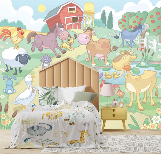 Walltastic Kids Wallpaper Baby Fun On The Farm