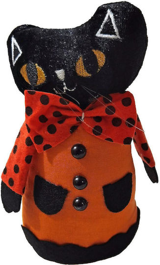 Black Cat In Pumpkin Carnival Accessory for Halloween 1pcs