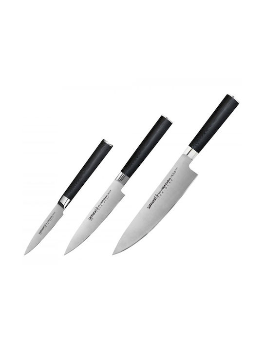 Samura Knife Set from Stainless Steel 3pcs