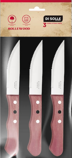 GTSA Μαχαίρια Steak από Ανοξείδωτο Ατσάλι 11.8cm 3τμχ GTSA Μαχαίρια Steak από Ανοξείδωτο Ατσάλι 11.8cm 3τμχ