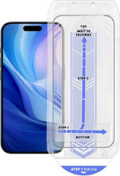 Vivid Full Face Tempered Glass Μαύρο (iPhone 17 Pro / 16 Pro / 17) Vivid Full Face Tempered Glass Μαύρο (iPhone 17 Pro / 16 Pro / 17)