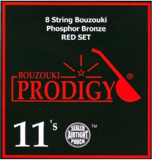 Prodigy Einzelne Phosphor-Bronze Saite für Bouzouki