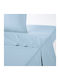 La Redoute Interieurs Sheet Semi Double 180x290cm. Blue