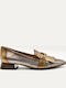 Leather Pointed Toe Multicolour Low Heels