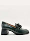 Hispanitas Leather Green Heels