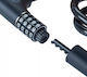Yale Bicycle Cable Lock with Combination / Key Black