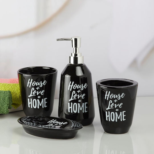 Etoile Etoile Ceramic Bathroom Accessory Set 4 Pieces