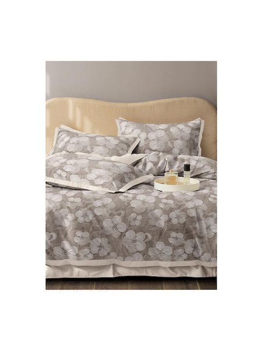 Palamaiki Πάπλωμα Υπέρδιπλο με Γέμιση Microfiber 230x250εκ. Zen106 Εμπριμέ