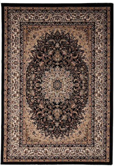 Royal Carpet Teheran 2513 Bedroom Rug Set Black 3 Pieces