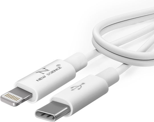 Usb Type C To Lightning Power Delivery 20w Charge Sycnhro 1m White