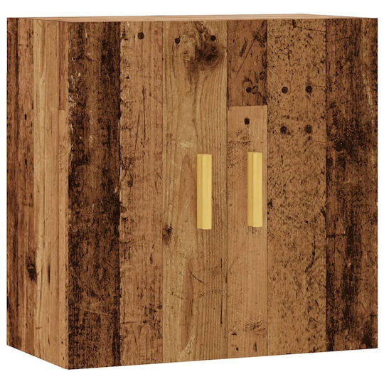 vidaXL Wood Bathroom Cabinet L60xW31xH60cm Brown