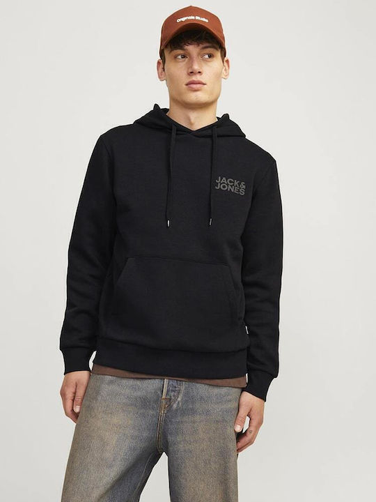 Jack & Jones black mit Kapuze