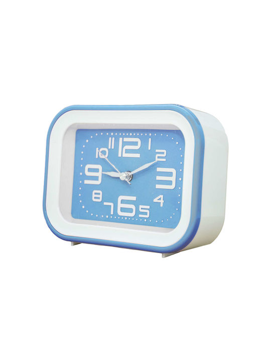 Tabletop Clock with Alarm White 85743882