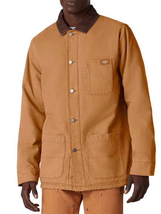 Dickies Men's Jacket Brown