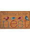 Etoile Entrance Mat made of Coir with Anti-slip Backing Birds Nest 40x60cm