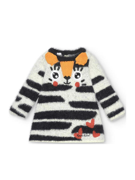 Children's Dress Knitted Grey
